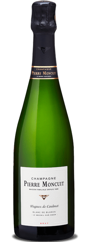 Champagne Cuvée Hugues de Coulmet - Pierre Moncuit, Le Mesnil-sur-Oger - Bij Wijnhandel La Volnaysienne in Schilde